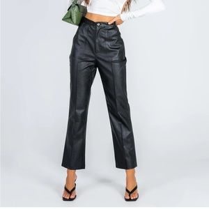 Princess Polly Leather Pants